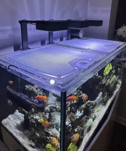 Red-sea-reefer-350-g3-custom-polycarbonate-aquarium-screen-top-lid