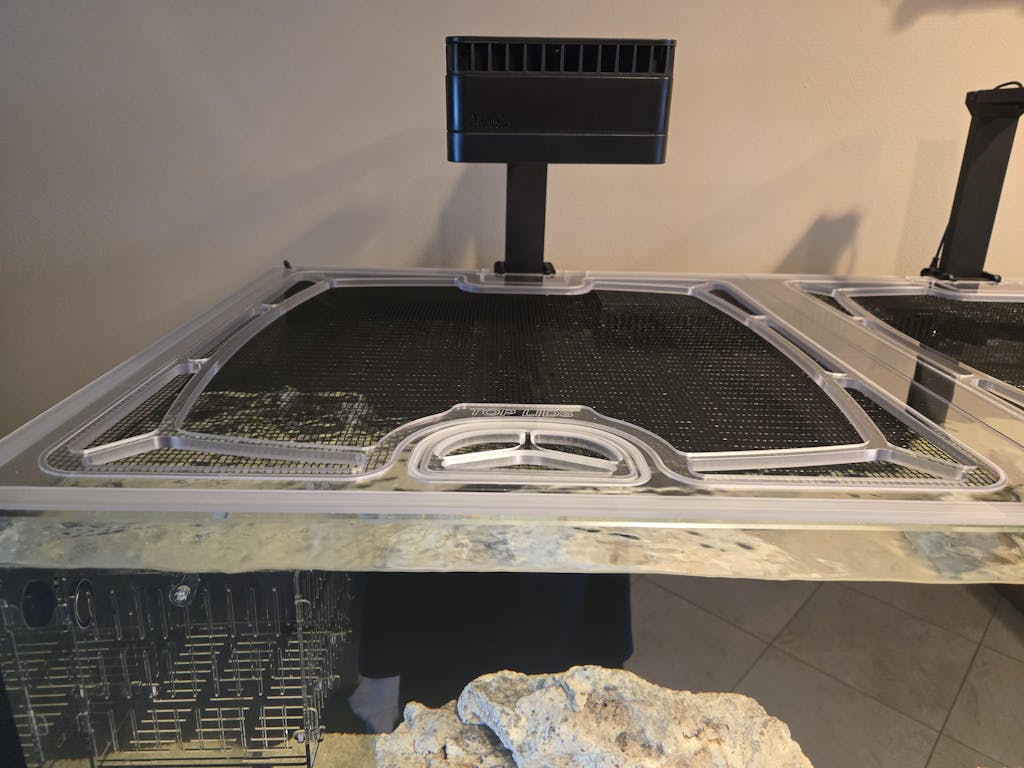 Red Sea Reefer 350 G1 Custom Polycarbonate Aquarium Screen Top Lid - Image 2
