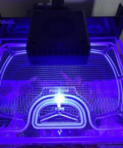 Alternative view of Red Sea Max Nano G2 Cube (13.5" front to back) Polycarbonate Aquarium Screen Top Lid