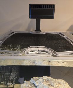 Alternative view of Red Sea Reefer 625 G1 Rimless Polycarbonate Screen Top Lid | Canada