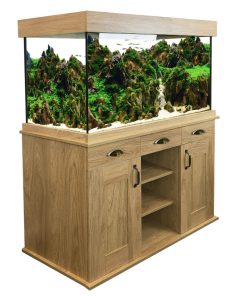 Alternative view of Fluval Shaker 345 Aquarium & Cabinet Set - Hampshire Oak