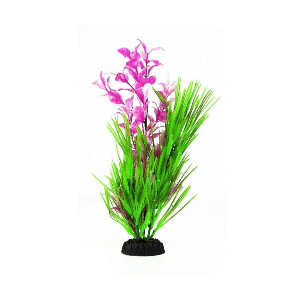 Classic Artificial Plant - Leaf Plant Green/Pink - Image 2