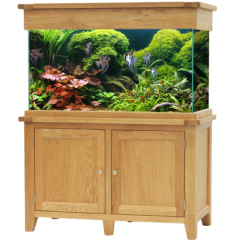 Buy Aqua Oak Doors 120cm Aquarium & Cabinet | Canada