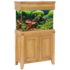 Buy Aqua Oak Doors 76cm Aquarium & Cabinet | Canada
