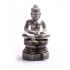 Buy Aqua One Meditating Buddha (Silver) | Aquarium Ornament Canada
