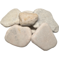 Aquarium Rock - White Paddlestone