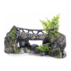 Classic Ornament - Rocky Rope Bridge