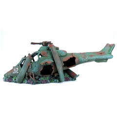 Classic Ornament - X Large Ruined Helicopter