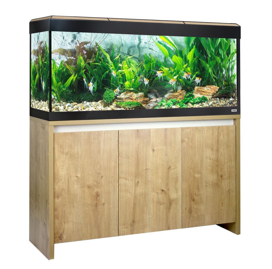 Buy Fluval Roma 240 Bluetooth LED Aquarium & Cabinet Set Oak | Canada