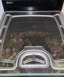 Alternative view of Red Sea Desktop AIO Nano Peninsula Polycarbonate Screen Top Lid | Canada