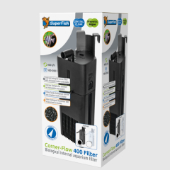 Buy SuperFish Corner-Flow 400 Filter | Internal Aquarium Filter Canada