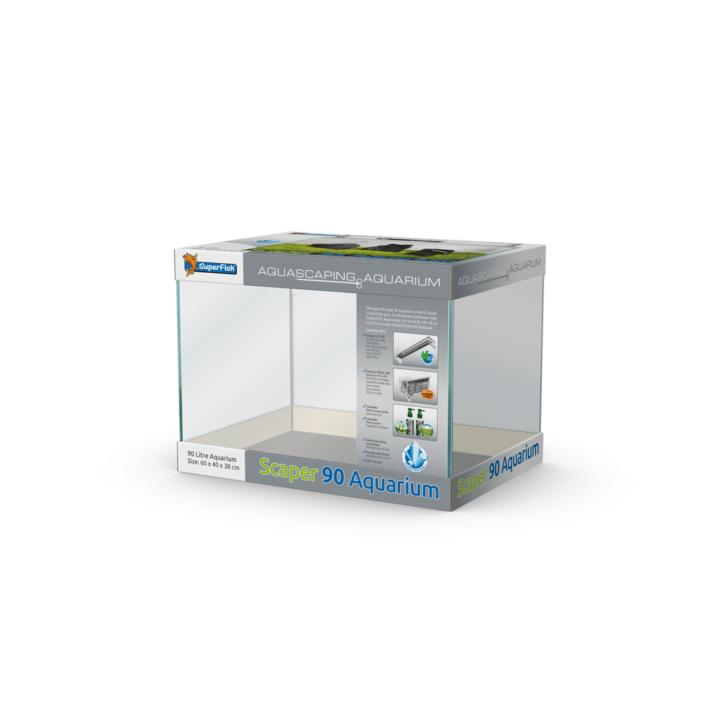 Buy Superfish Scaper 90 Litre Aquarium Set | Canada