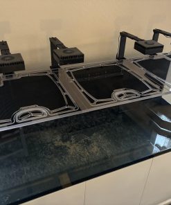 Alternative view of Red Sea Reefer 900 G1 and G2+ Custom Polycarbonate Aquarium Screen Top Lid