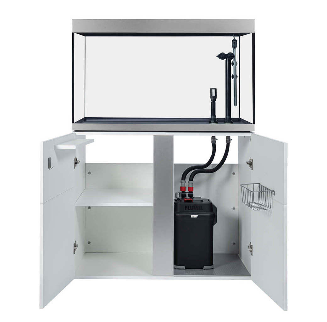 Fluval Siena 270 Aquarium & Cabinet Set - White - Image 3
